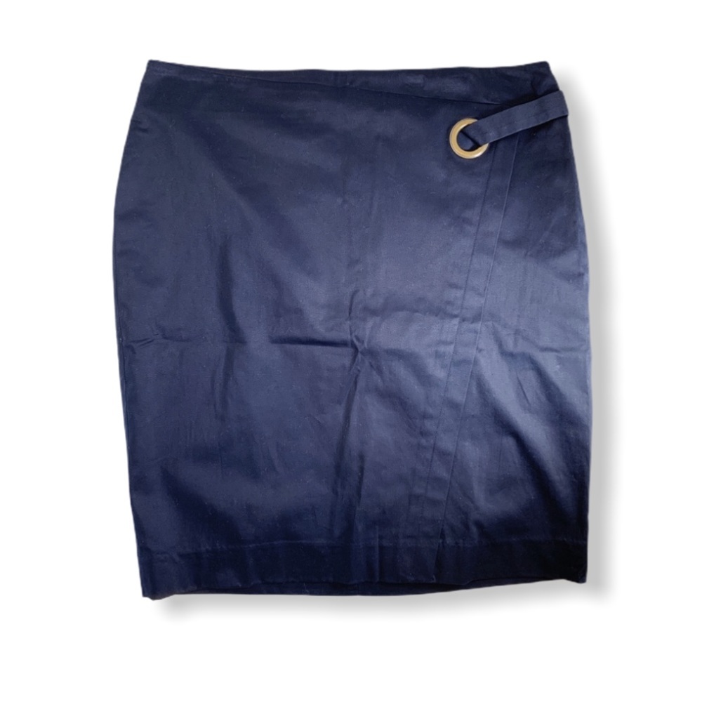 The Limited‎ Belted Faux Wrap Pencil Skirt